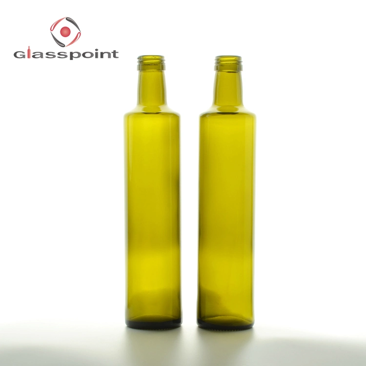 1000ml Green Olive Oil Glass Bottle Chinese Factory