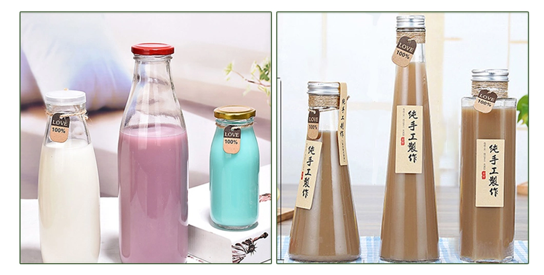 150ml/250ml/280ml/300ml/350ml/400ml/500ml Vine/Water/Beverage/Milk Tea/Bottle/Juice/Brandy/Beer/Cosmetic/Whisky/Perfume/Essential Oil Glass Bottle Manufacturer