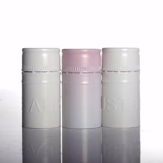 30x60 мм боковая печать Ropp Wine Алюминиевая пробка из горячей фольги для бутылок